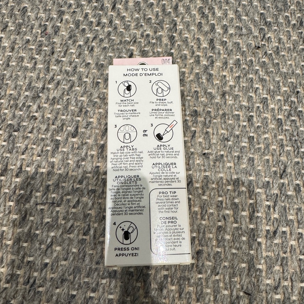NWT- Sally Hansen Perfect Press-On Nails “ Out of this Pearl” - Picture 2 of 7